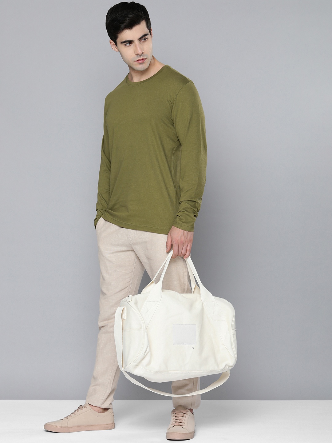 

ether Cotton T-shirt, Olive