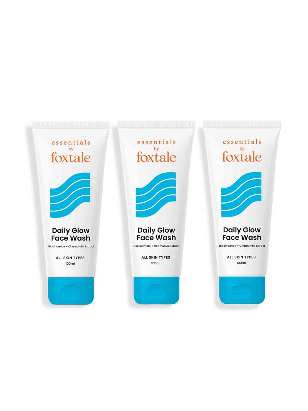 

FoxTale Set Of 3 Oil control Face Wash - 100 ml, Blue