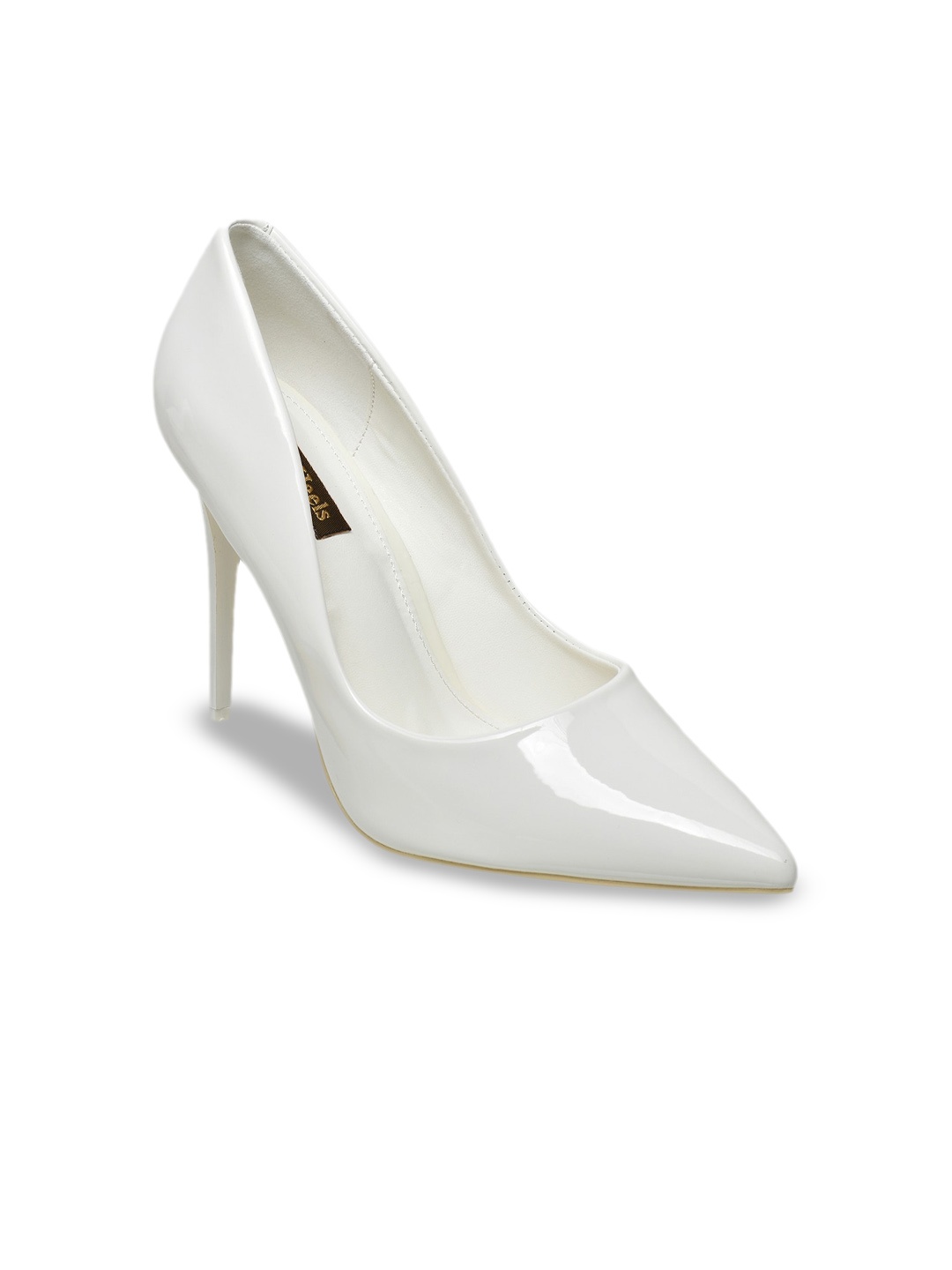 

Flat n Heels Pointed Toe Stiletto Pumps, White