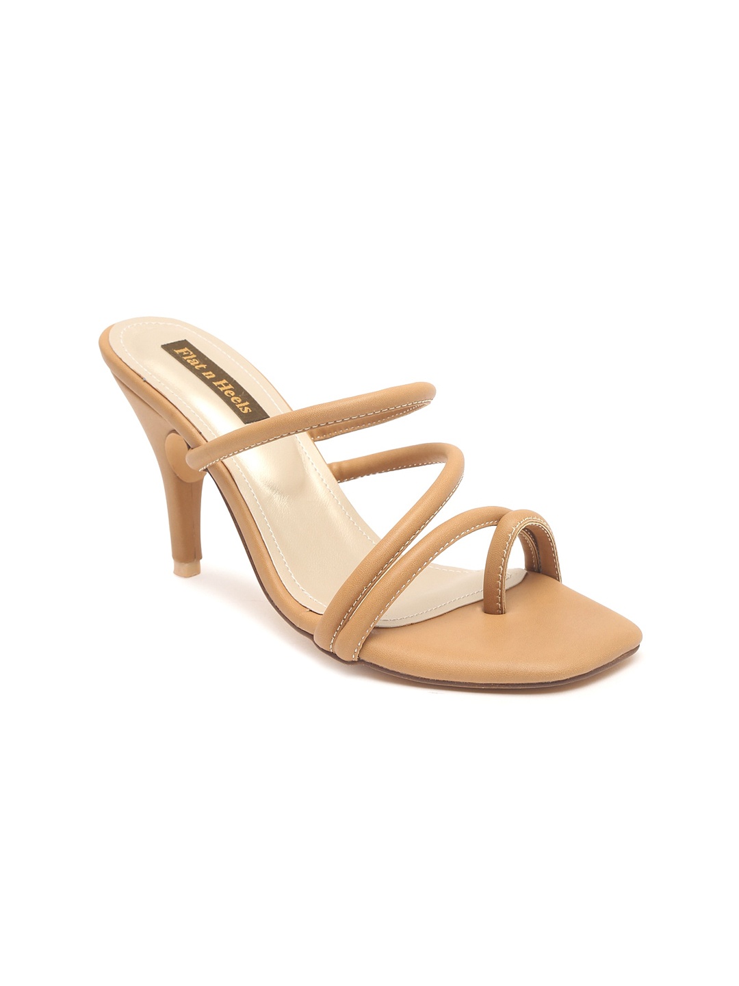 

Flat n Heels Beige Peep Toes