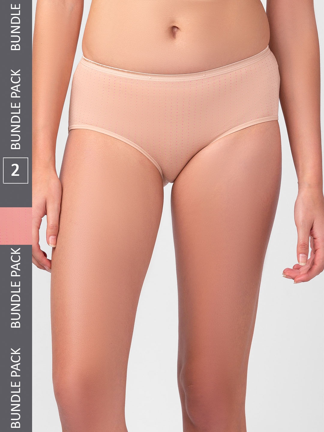 

FashionRack Women Pack of 2 Assorted Cotton Briefs