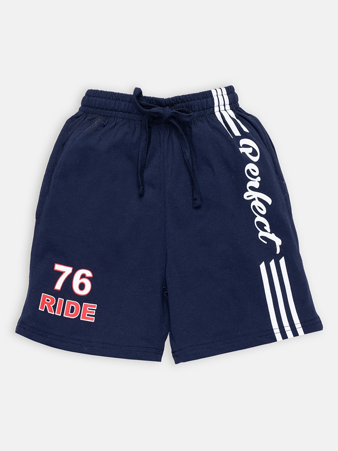 

AMUL Kandyfloss Boys Navy Blue Shorts