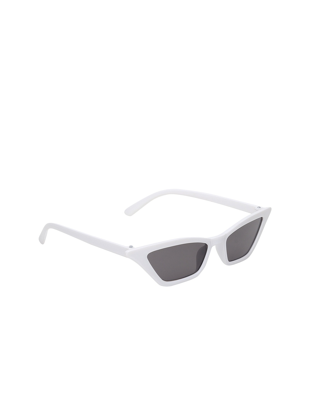 

CRIBA Women Cateye Sunglasses with UV Protected Lens, White