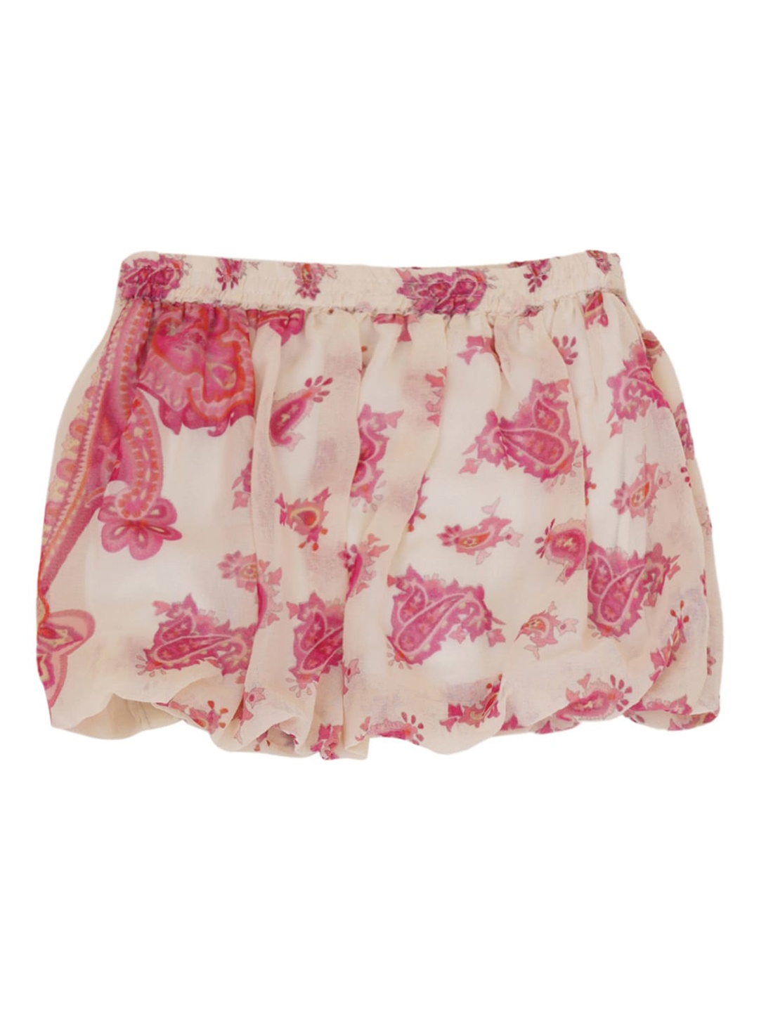 

Creative Kids Girls Floral Printed Above-Knee Balloon Skirt, Pink