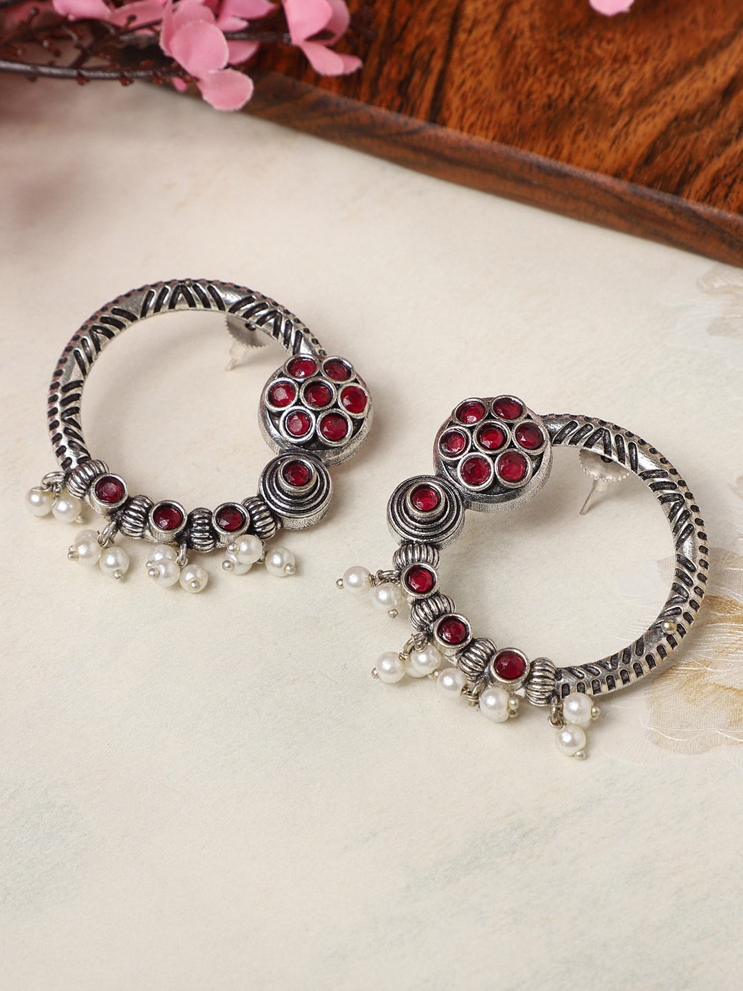 

VENI Silver-Plated Classic Hoop Earrings