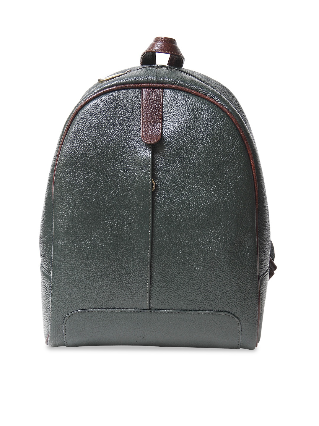 

Calvadoss Leather Structured Backpack, Green