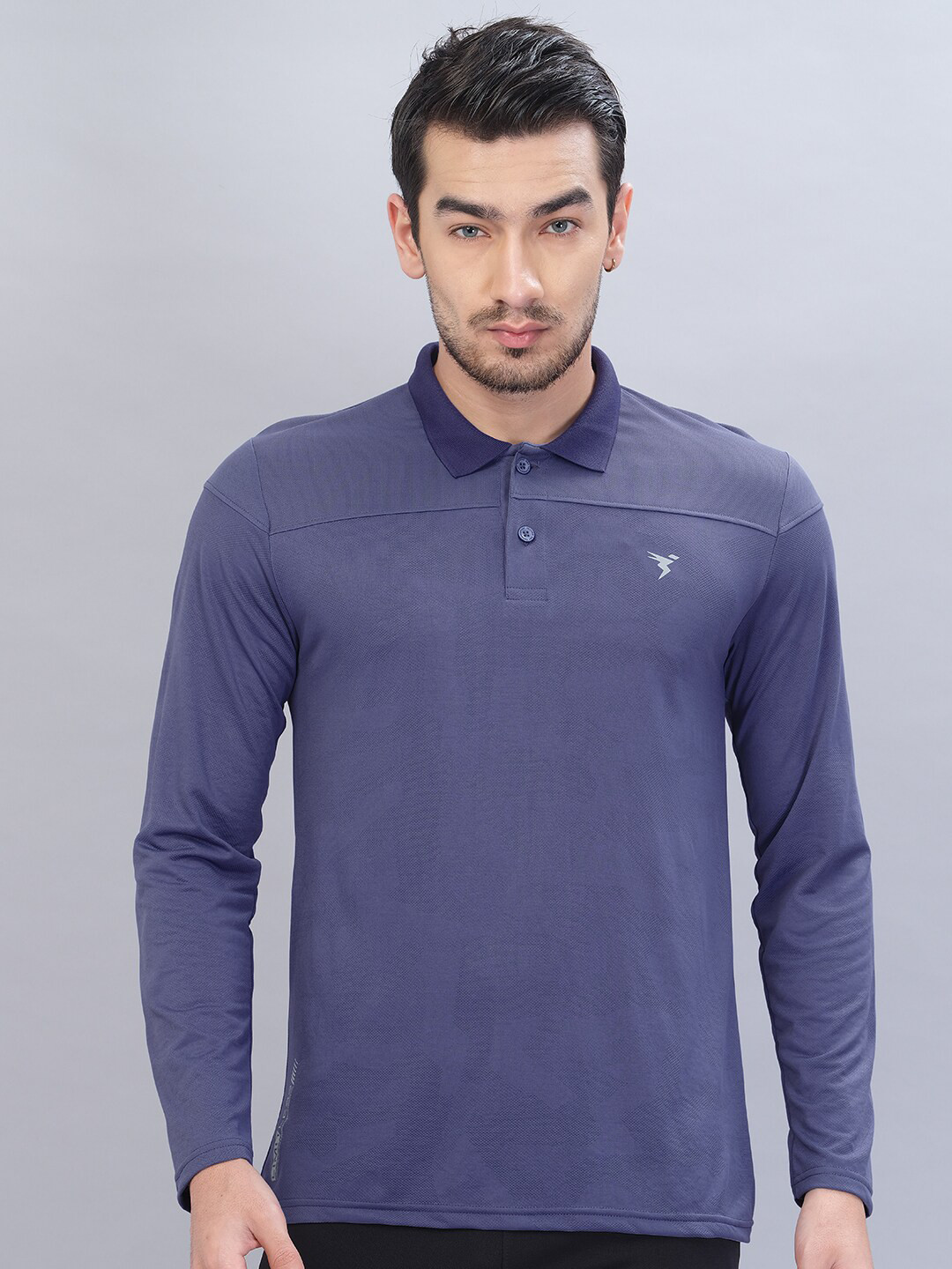 

Technosport Polo Collar T-shirt, Navy blue