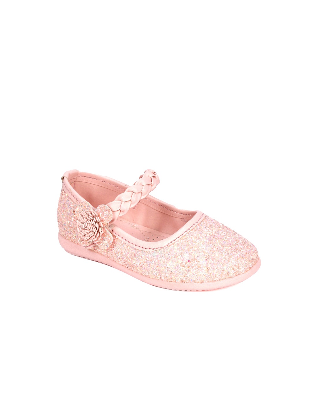 

Lil Lollipop Girls Embellished Synthetic Ballerinas, Pink