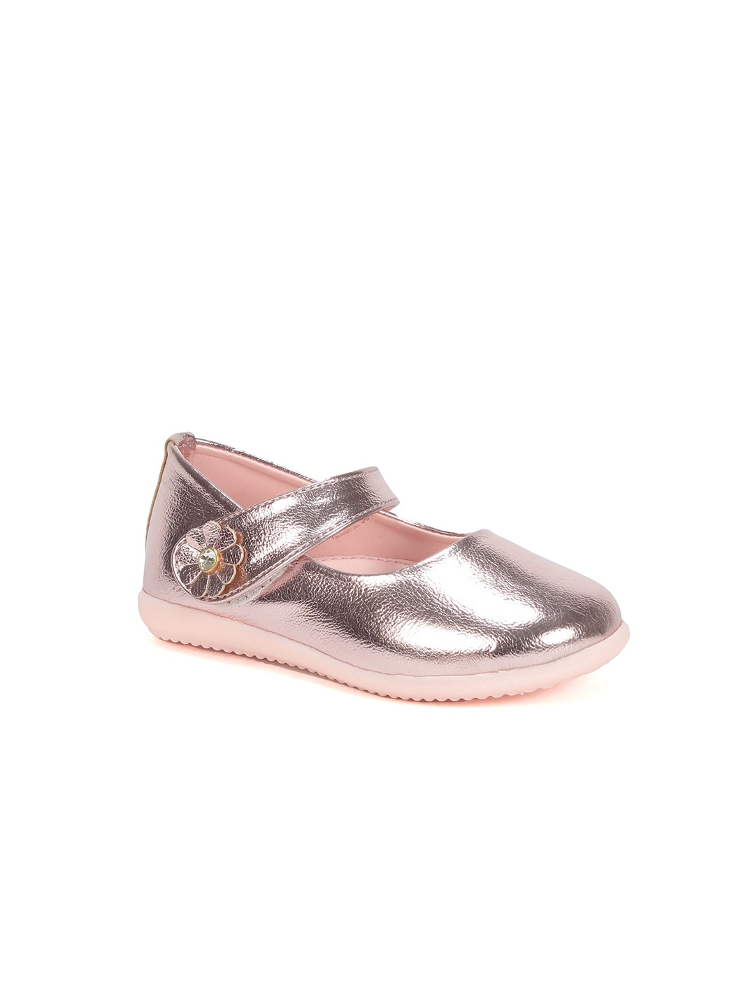 

Lil Lollipop Girls Round Toe Ballerinas, Pink