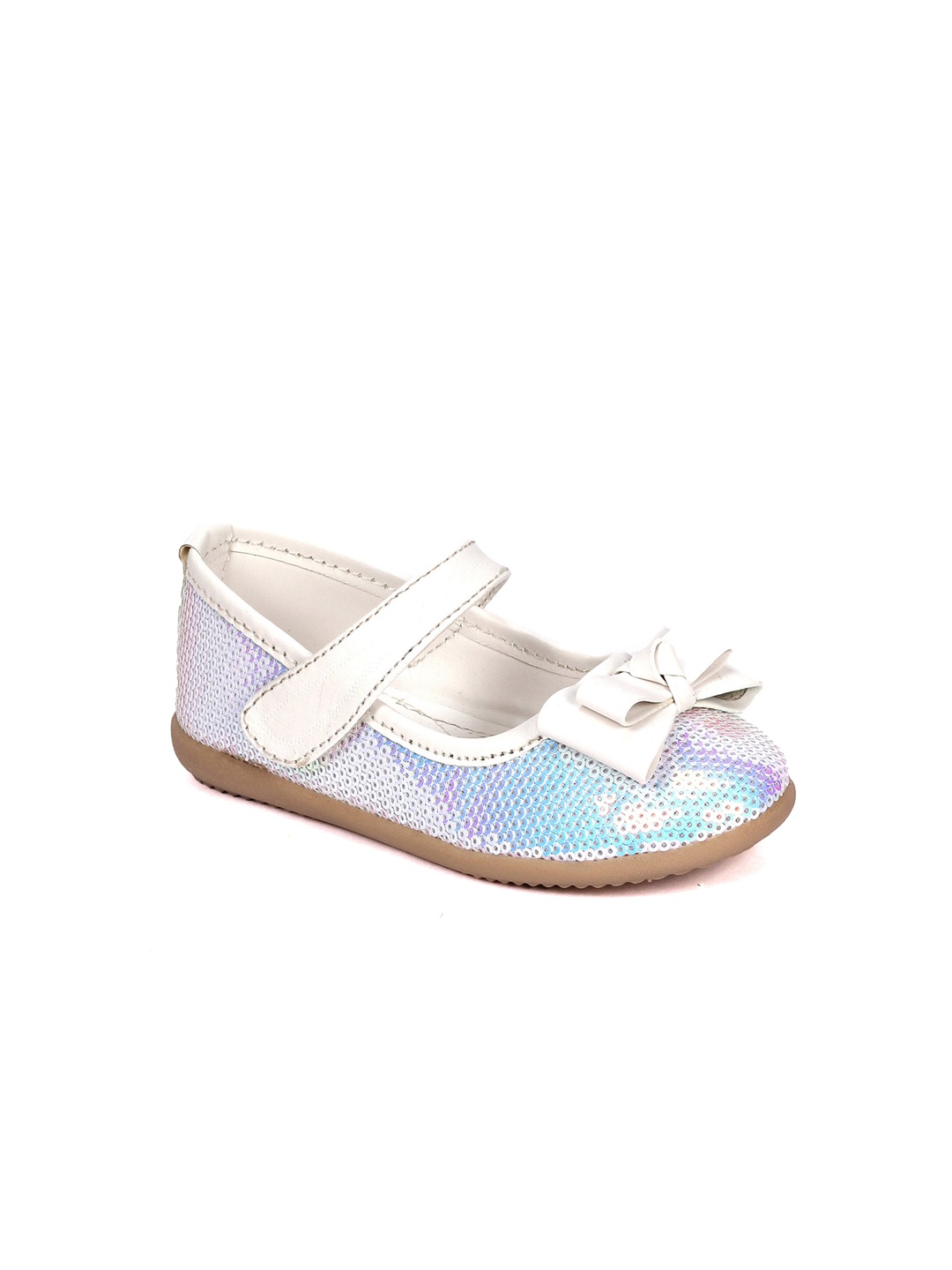 

Lil Lollipop Girls Embellished Synthetic Ballerinas, White