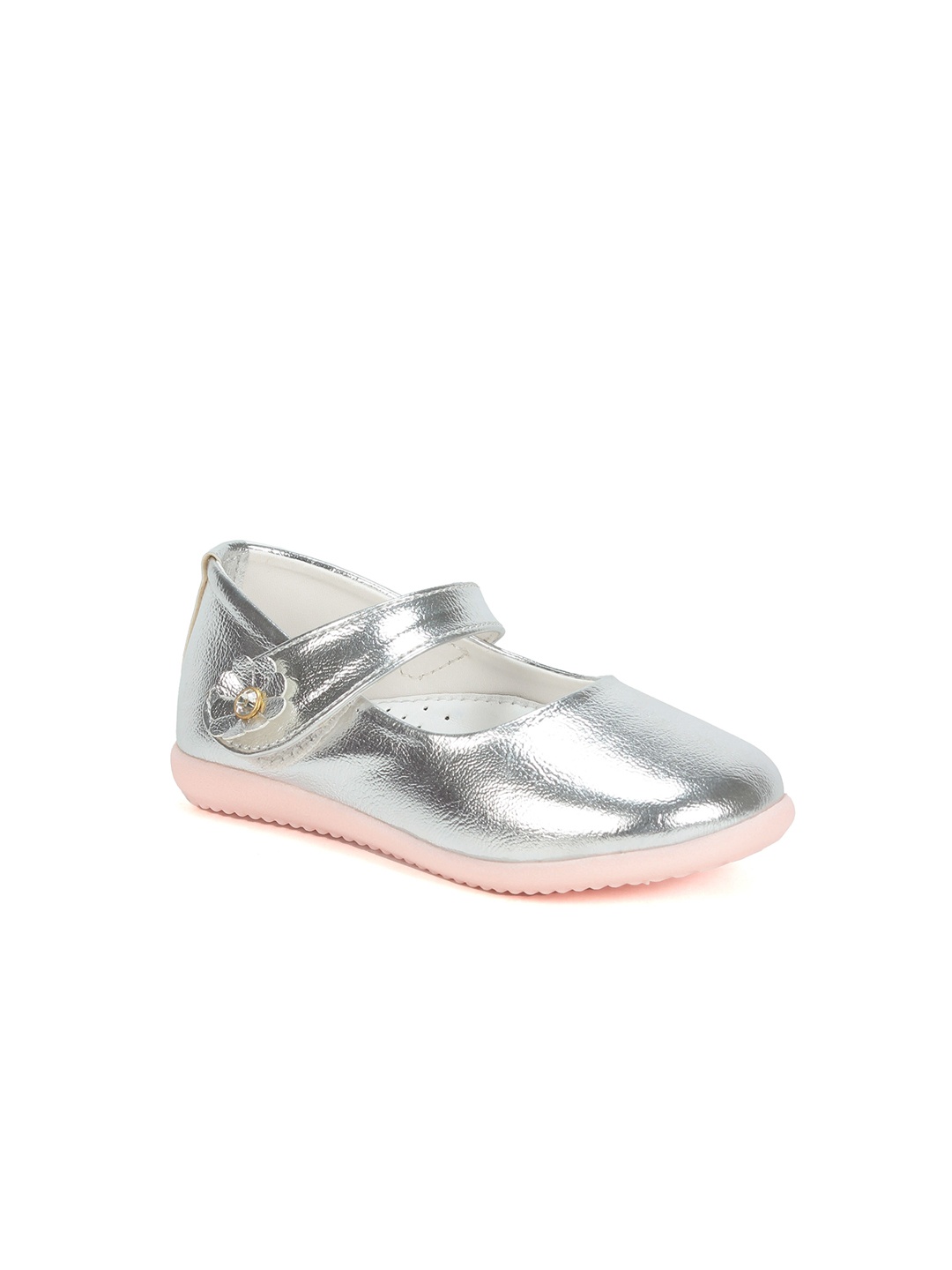 

Lil Lollipop Girls Ballerinas Flats, Silver