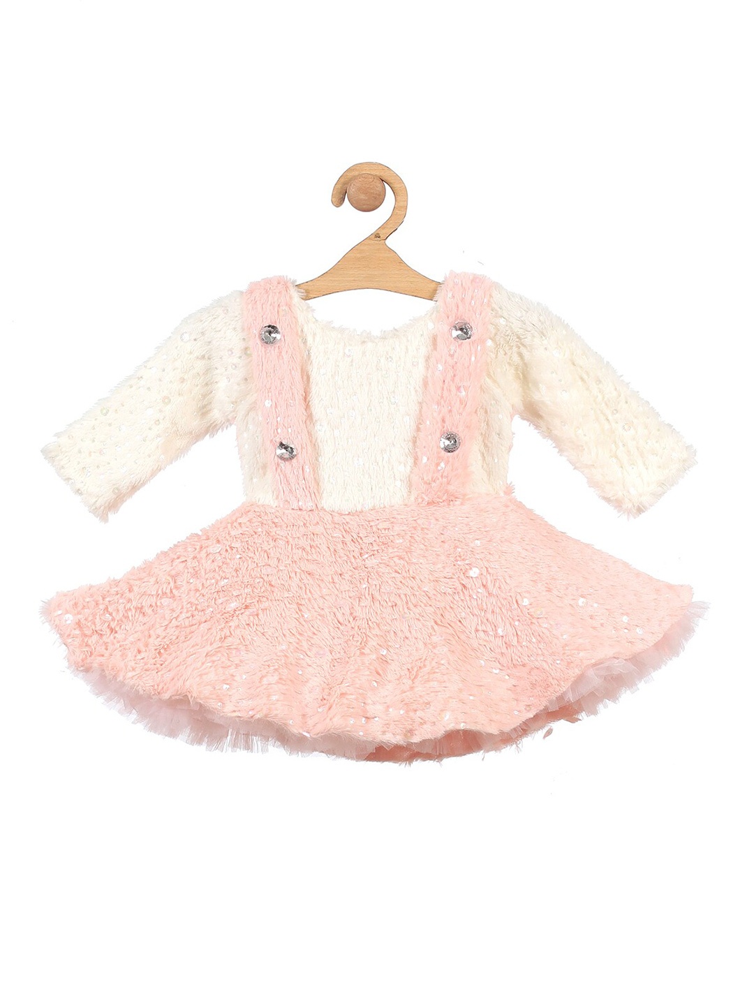 

Lil Lollipop Girls Embellished Party Dress, Peach