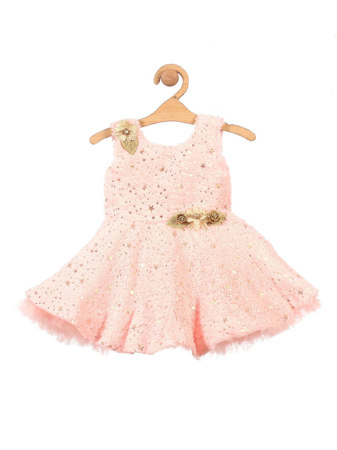 

Lil Lollipop Girls Embellished Party Dress, Peach
