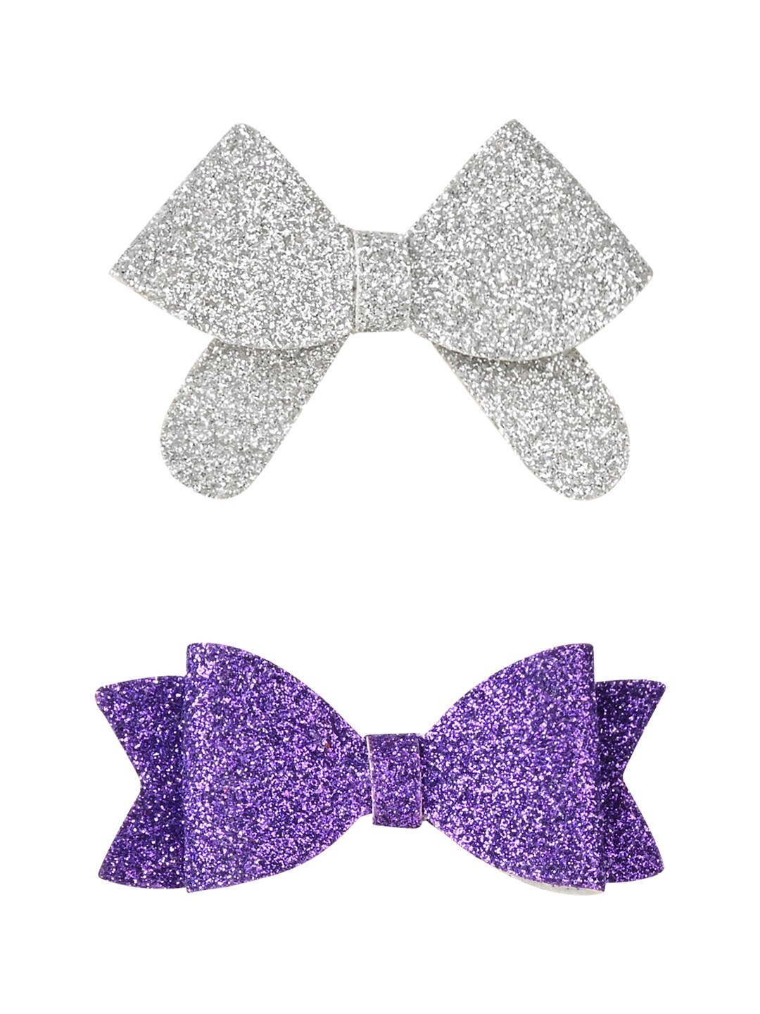 

Aye Candy Girls Set Of 2 Emblished Alligator Hair Clips, Purple