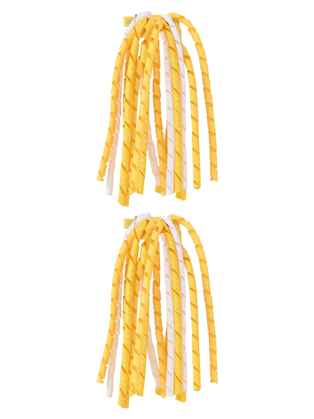 

Aye Candy Girls Set of 2 Alligator Hair Clips, Yellow