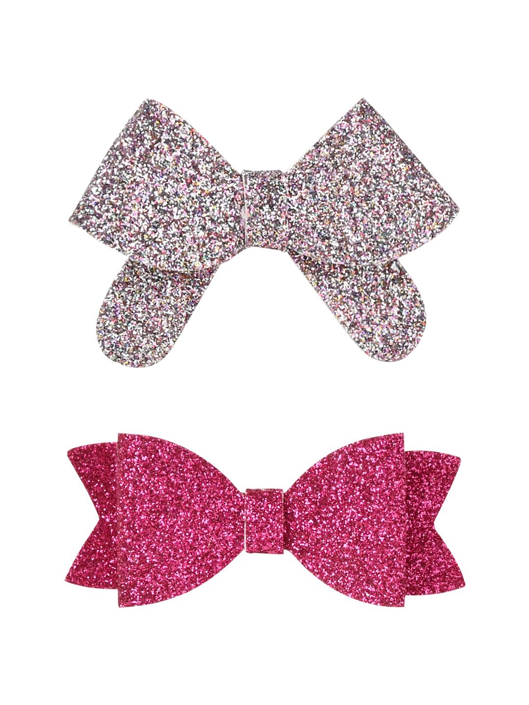 

Aye Candy Girls Set Of 2 Emblished Alligator Hair Clips, Pink