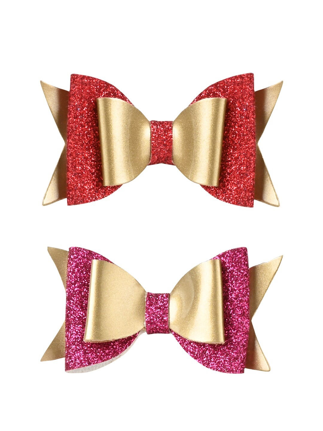 

Aye Candy Girls Set of 2 Alligator Hair Clips, Red