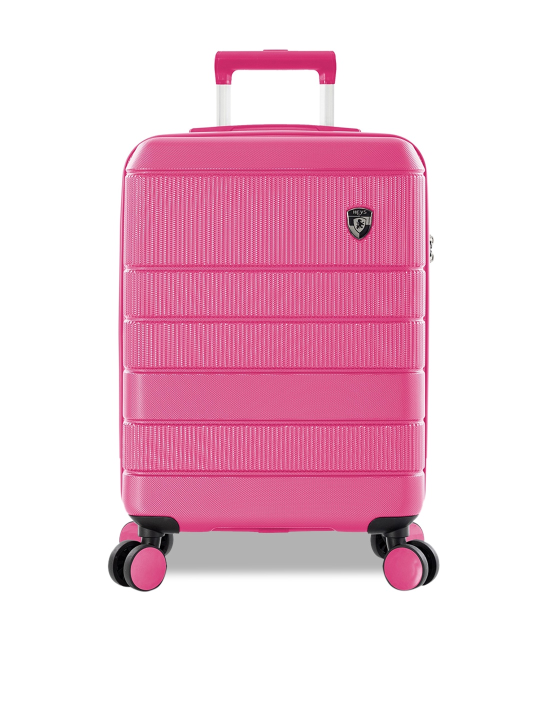 

Heys NEO Polycarbonate Textured Hard Sided Cabin Trolley Suitcase 53 cm, Fuchsia