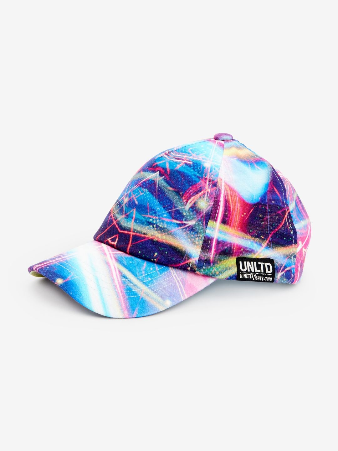 

NEXT Boys Pure Cotton Printed Baseball Cap, Purple
