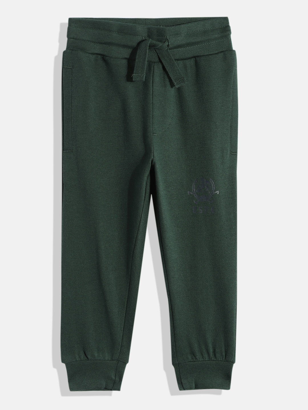 

U.S. Polo Assn. Kids Boys Brand Logo Printed Joggers, Grey