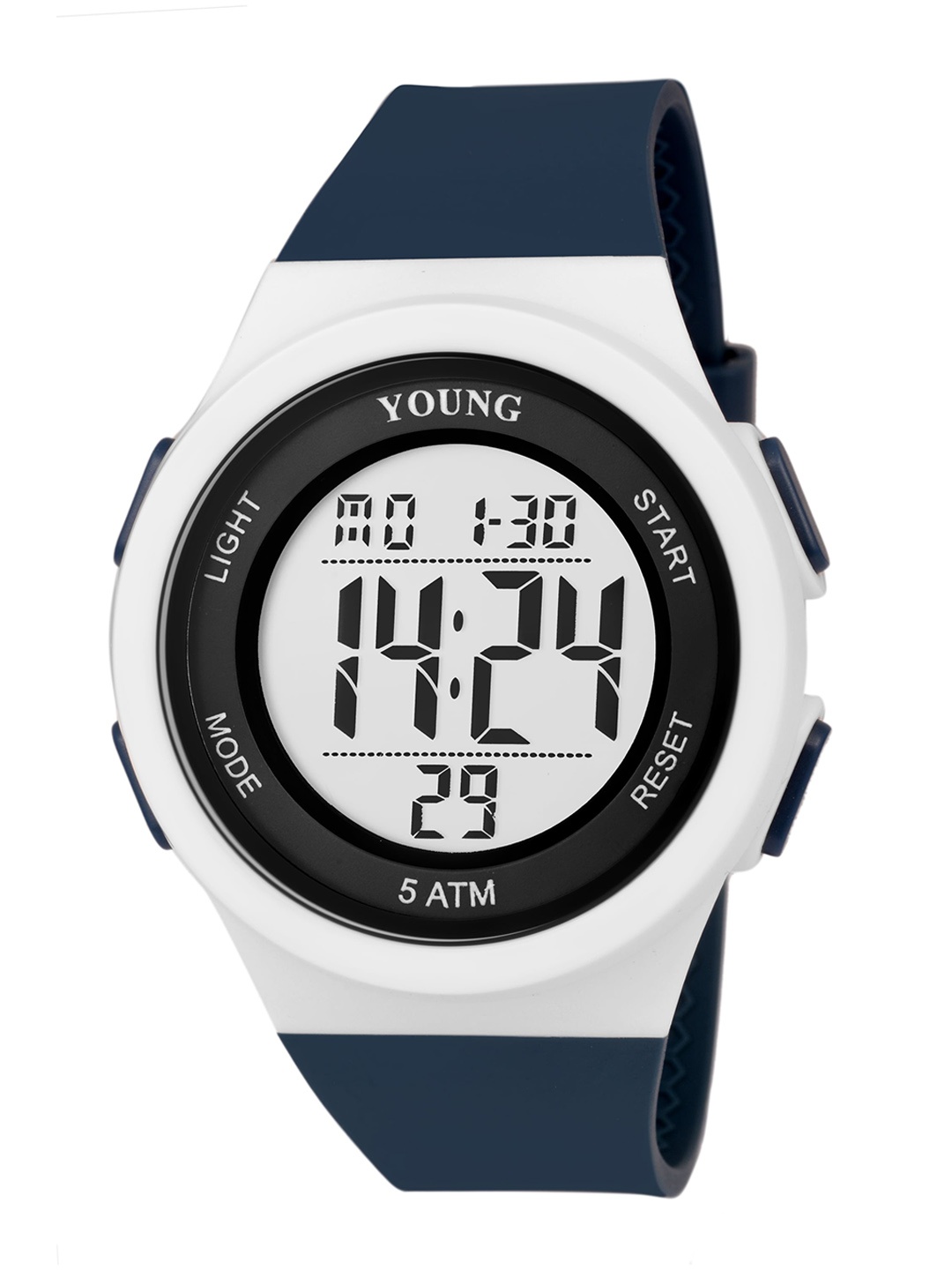 

YOUNG MISSION Kids Digital LED Backlight Watch YOUNG MISSION DIGITAL WATCH YM 702 BL, Navy blue