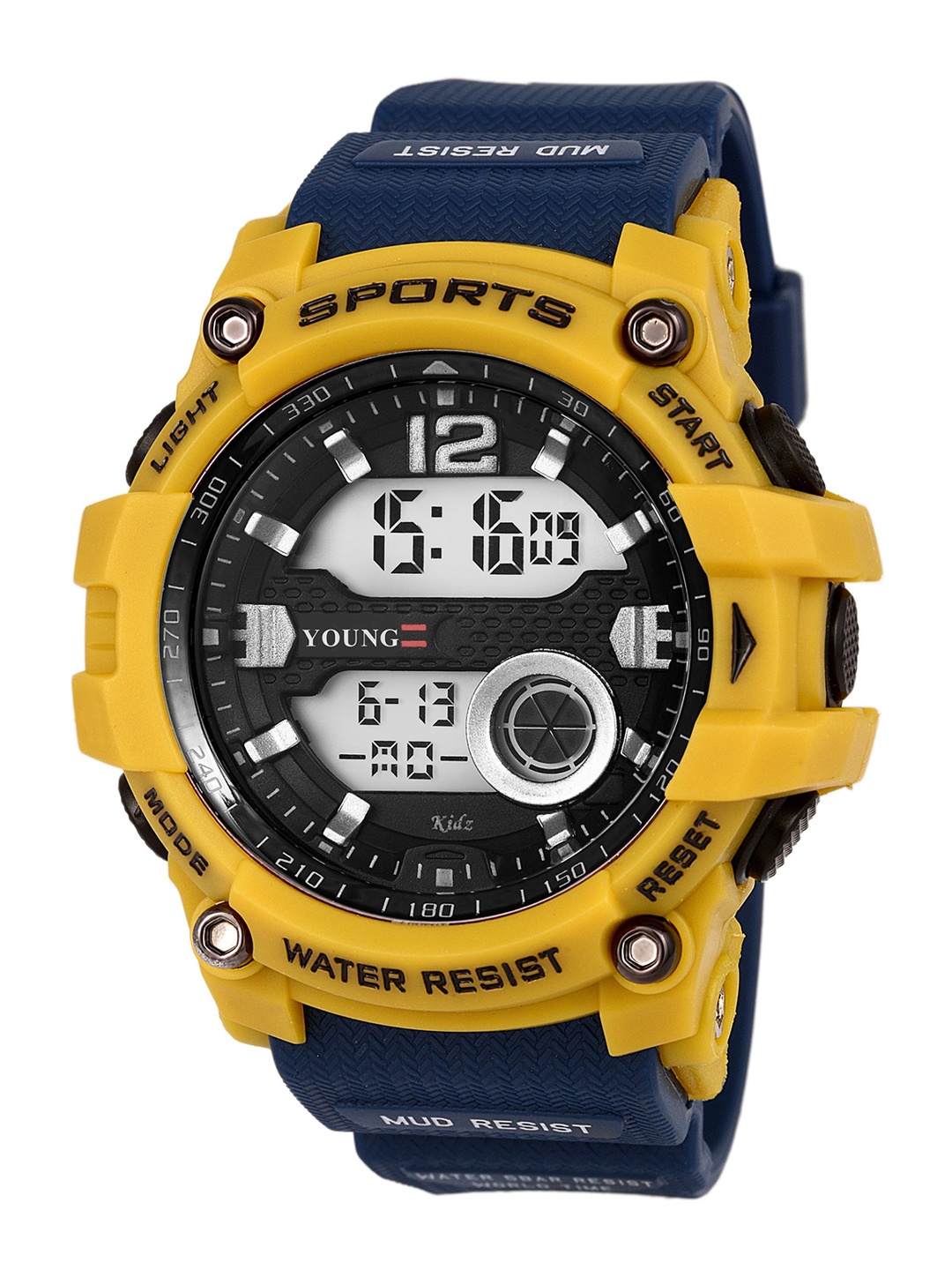 

YOUNG MISSION Kids Backlight Watch YM 701 BL, Blue