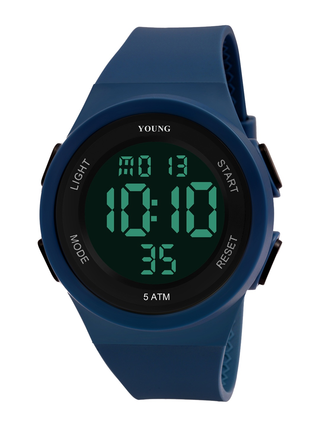 

YOUNG MISSION Kids LED Backlight Digital Watch-YOUNG MISSION DIGITAL WATCH YM 703 BL, Blue