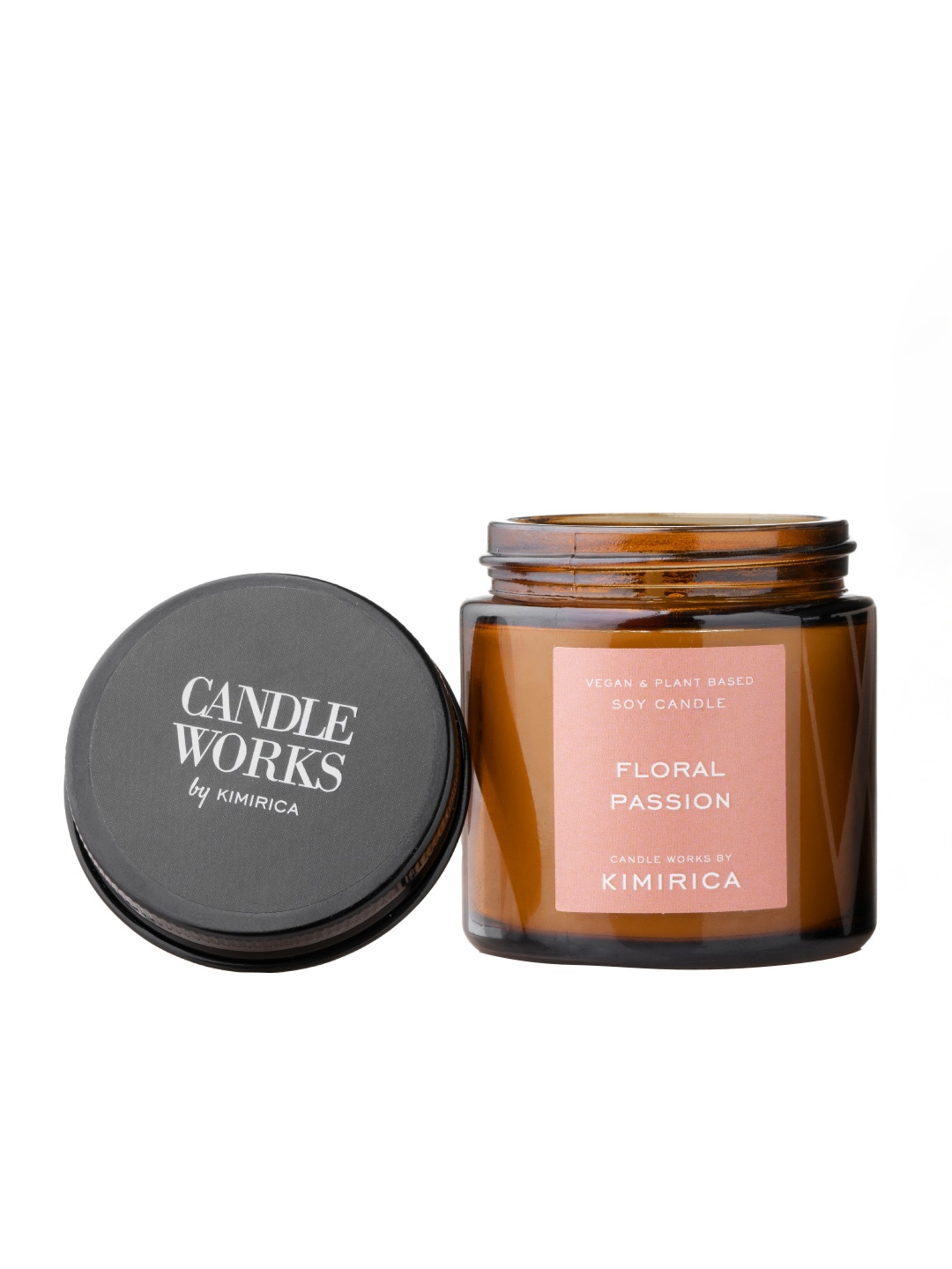 

Kimirica Floral Passion White Soy Wax Scented Candle