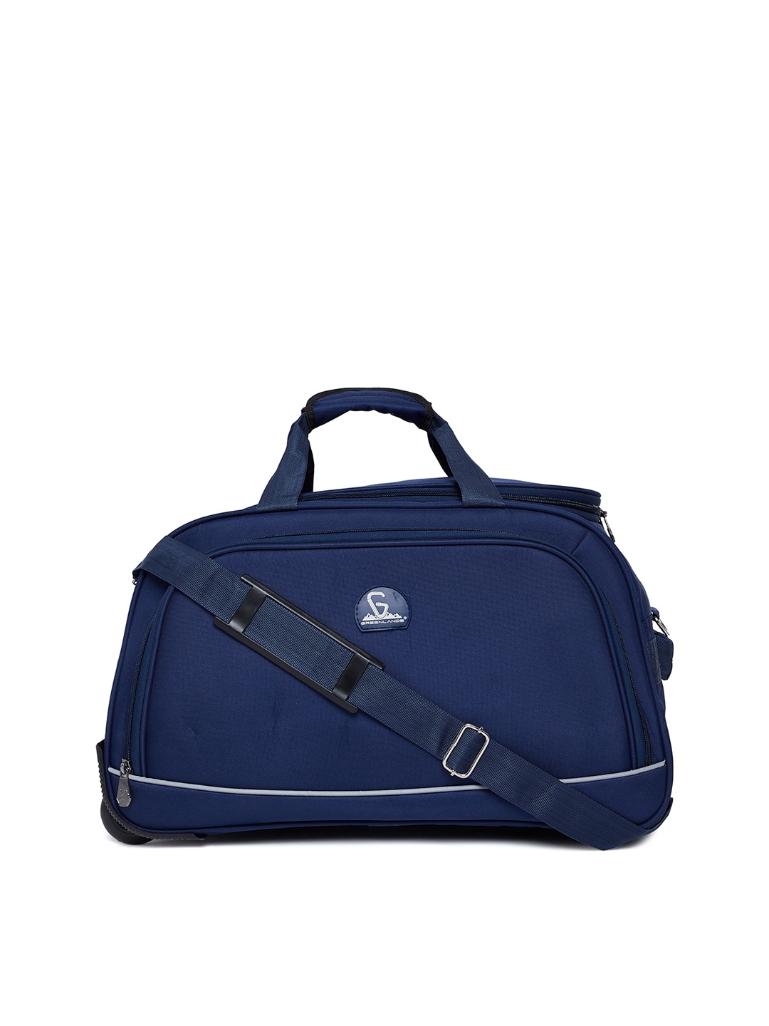

GREENLANDS Soft-Sided Medium Trolley Duffle Bag, Navy blue