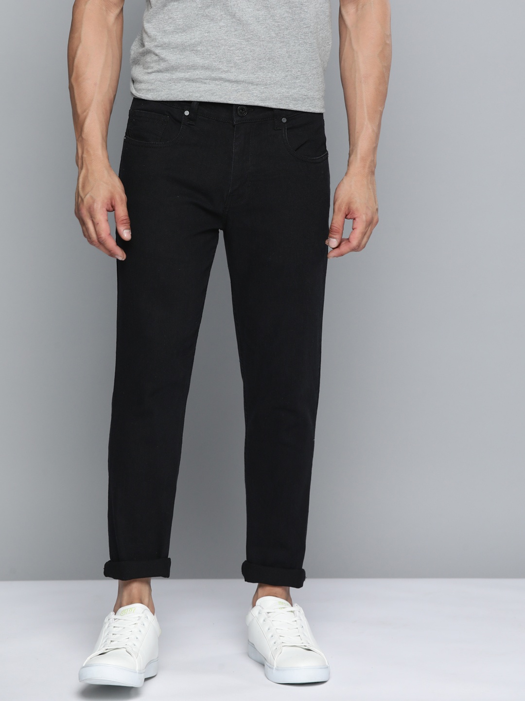 

Mast & Harbour Tapered Fit Jeans, Black