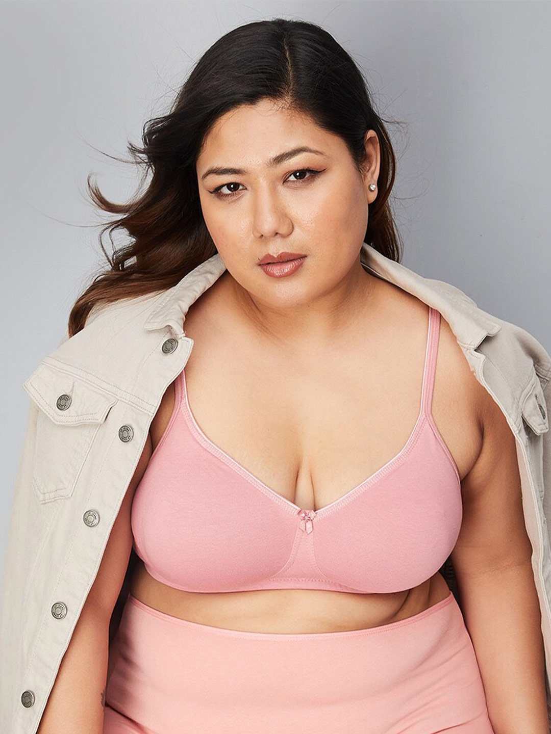 

max Plus Size Lightly Padded Non Wired Everyday Bra 1000011927408, Orange