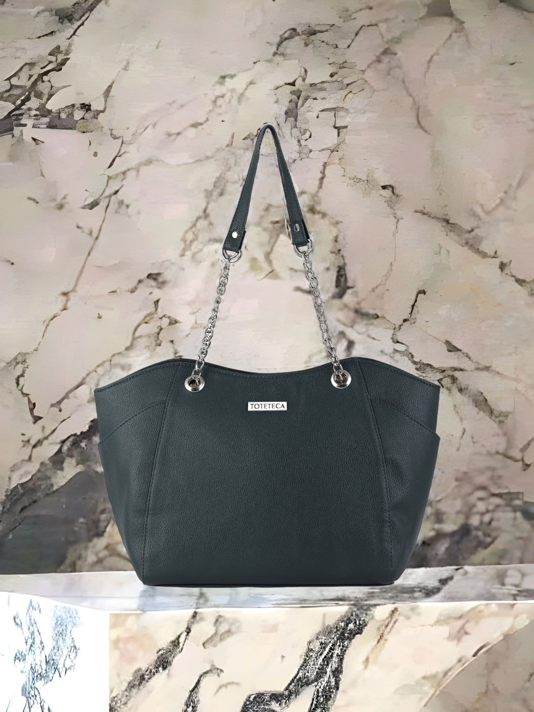 

Toteteca PU Shoulder Bag, Green