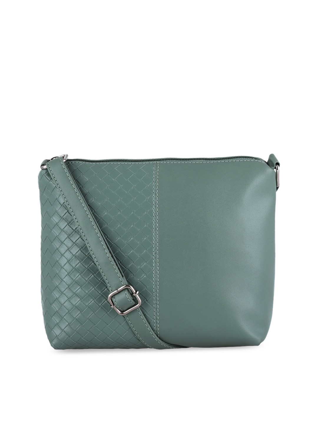 

Toteteca Textured Structured Sling Bag, Green