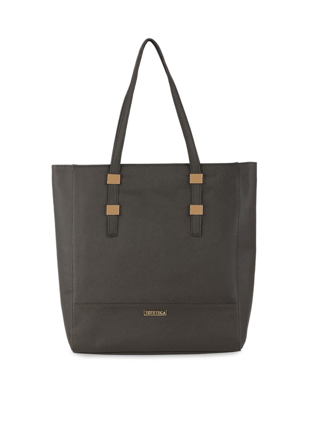 

Toteteca Textured Structured Tote Bag, Olive