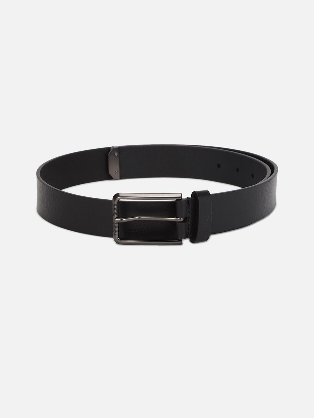 

Van Heusen Men Leather Tang Closure Belt, Black