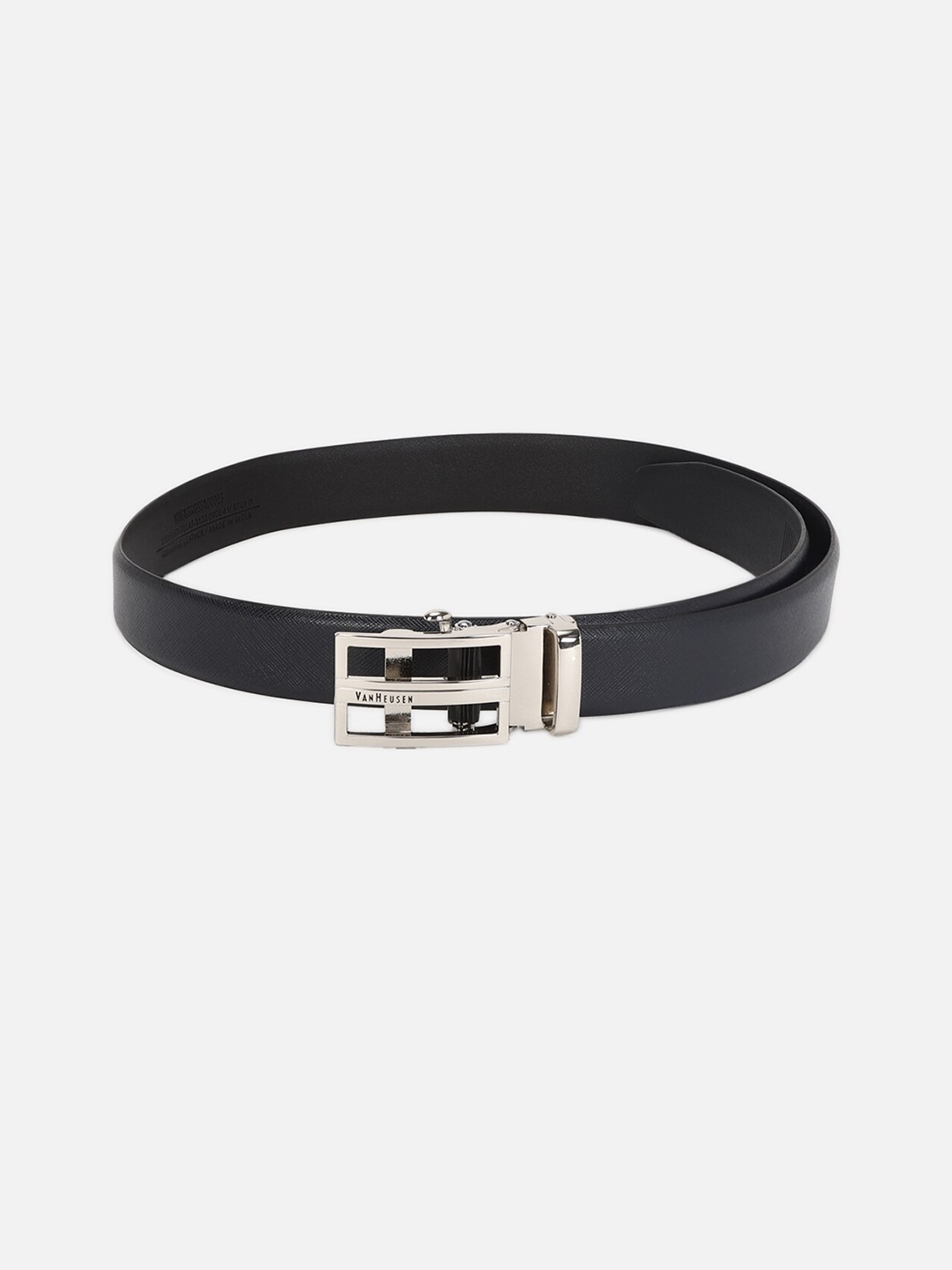 

Van Heusen Men Leather Tang Closure Formal Belt, Black