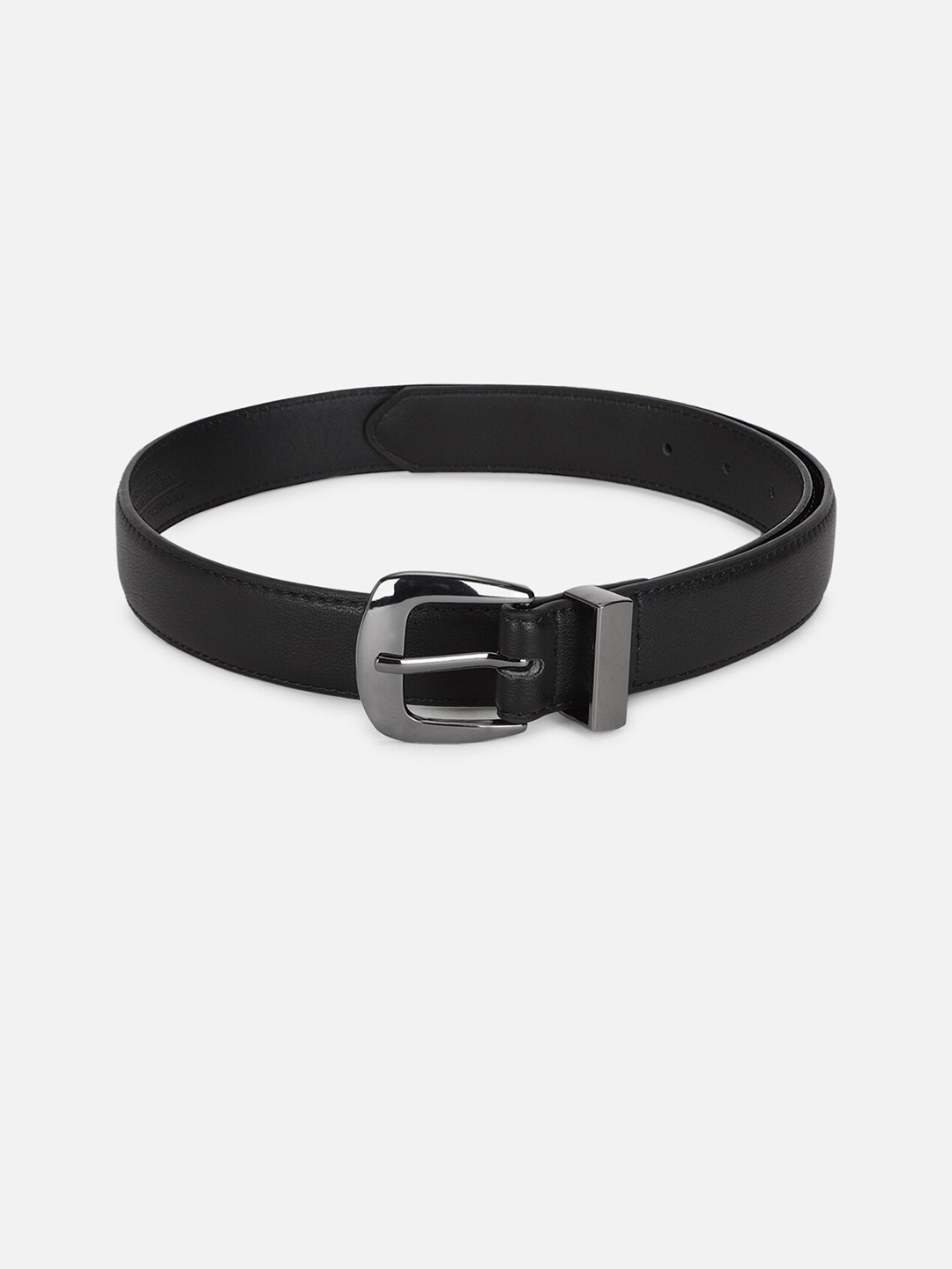 

Van Heusen Woman Leather Tang Closure Belt, Black