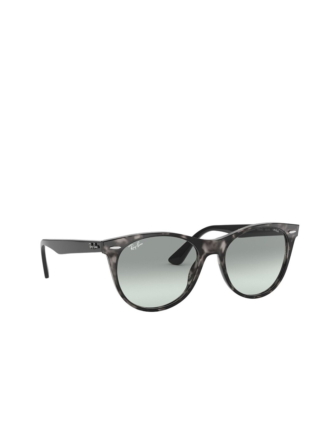 

Ray-Ban Full Rim Round Sunglasses with UV Protected Lens, Grey