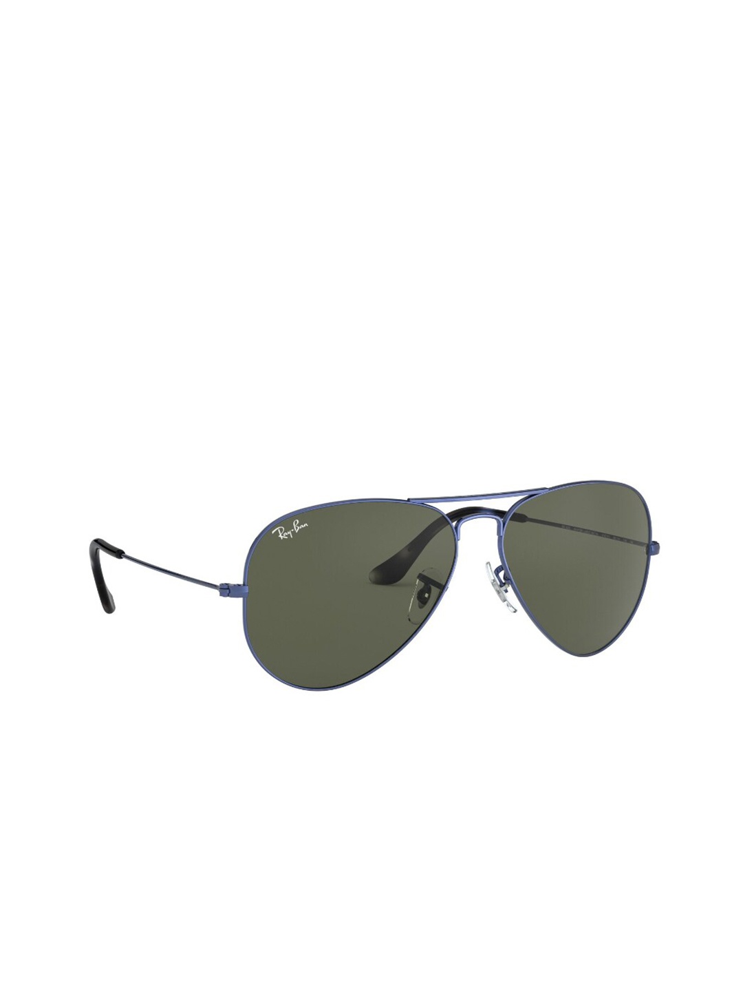 

Ray-Ban Metal Aviator Sunglasses With UV Protected Lens, Green
