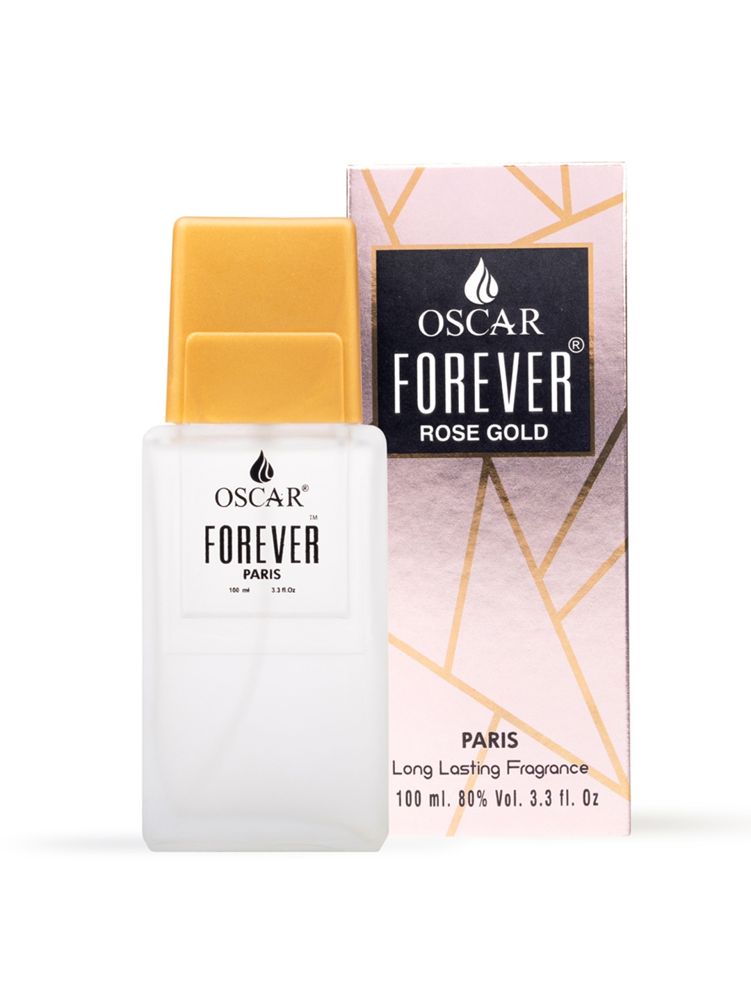 

OSCAR Women Forever Rose Gold Paris Long Lasting Eau De Parfum - 100 ml, White