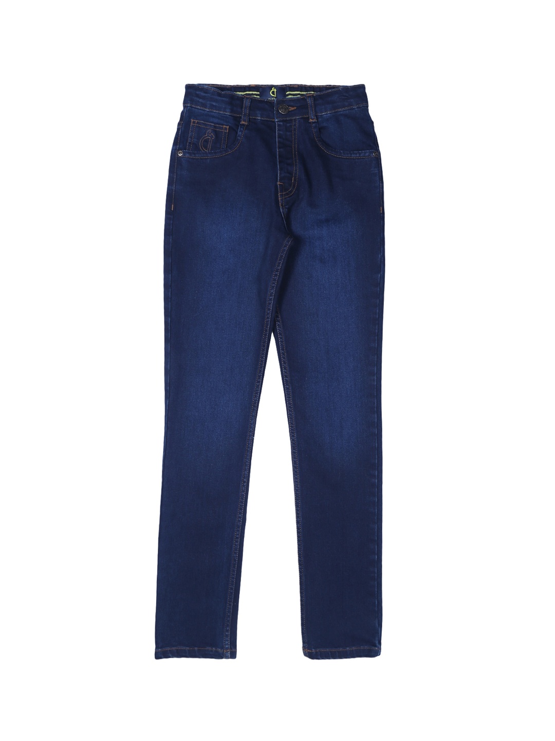 

Gini and Jony Boys light Fade Mid Rise Cotton Jeans, Blue