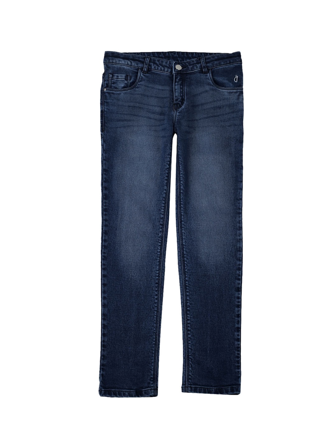 

Gini and Jony Girls Clean Look Mid Rise Denim Jeans, Navy blue