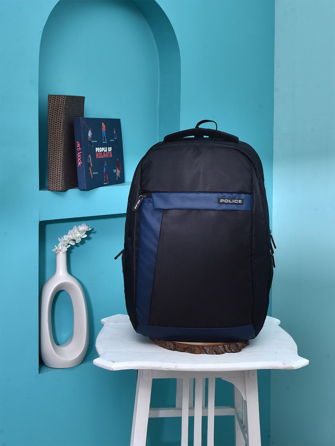 

Police Light Weight Medium Backpack, Black