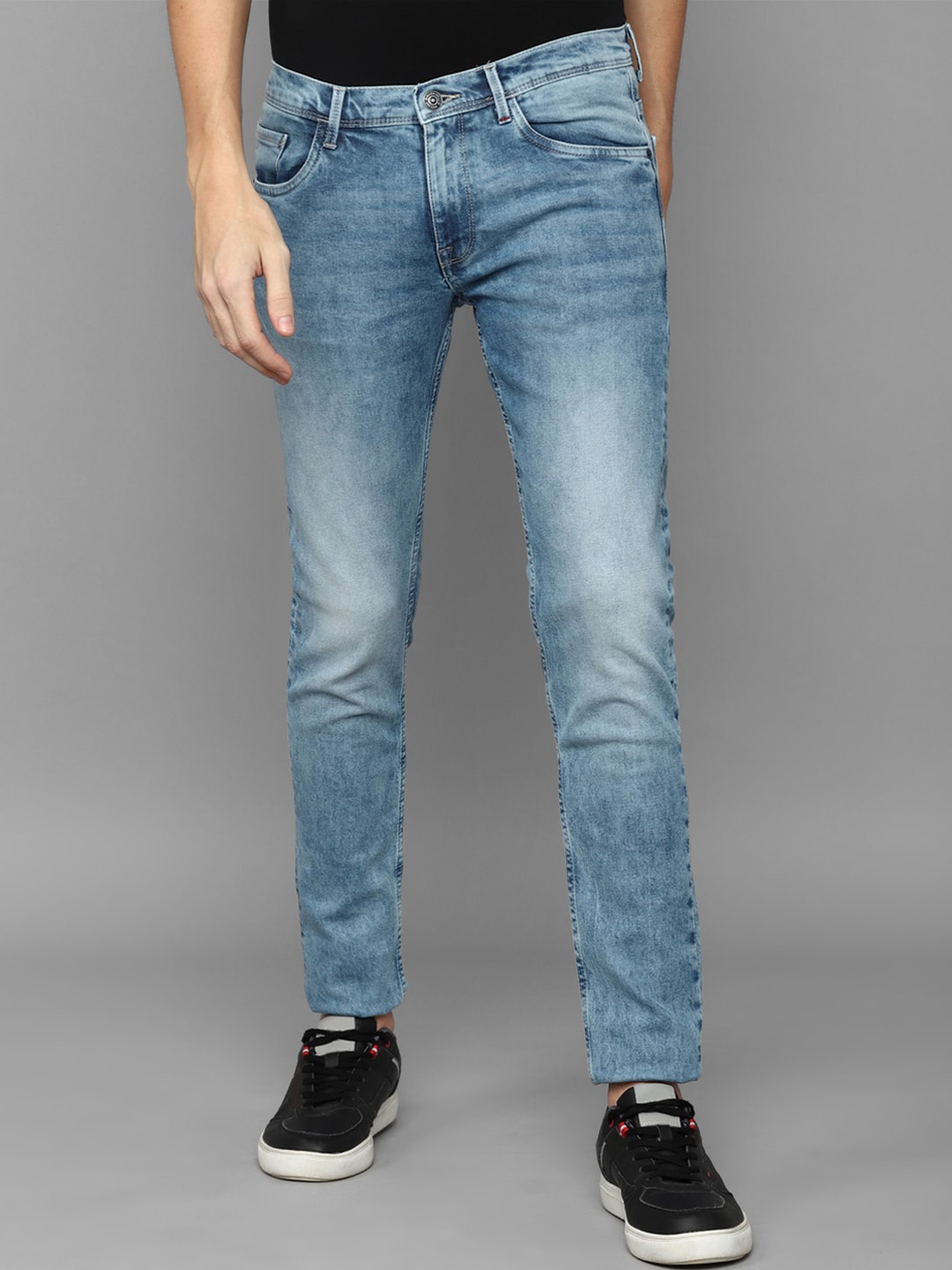 

Allen Solly Men Blue Skinny Fit Heavy Fade Jeans