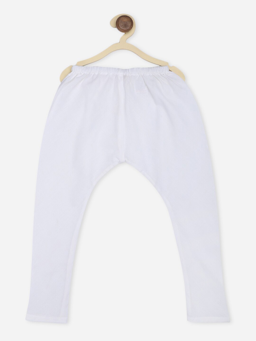 

Fabindia Boys Pure Cotton Churidar, White