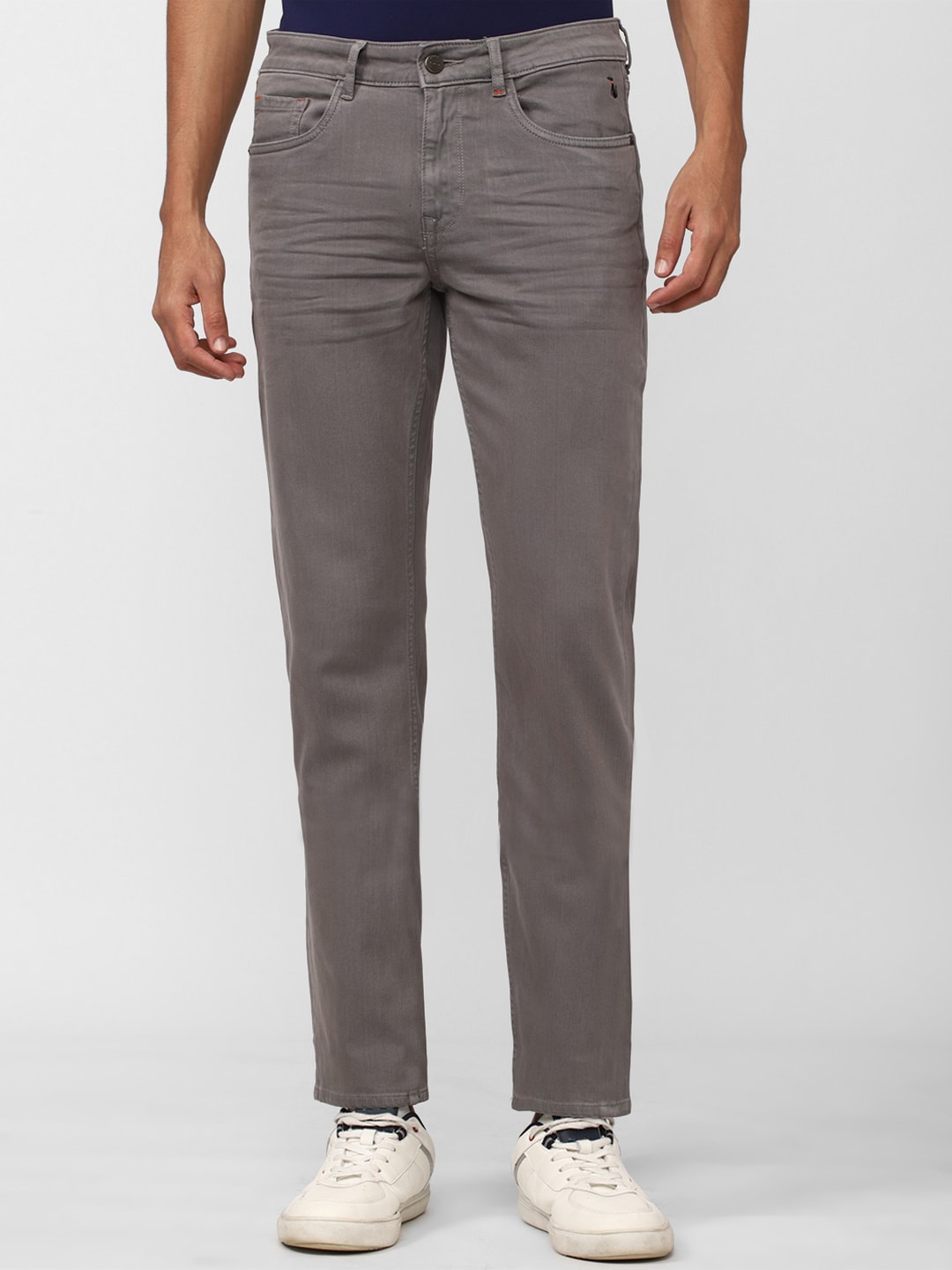 

SIMON CARTER LONDON Men Mid Rise Slim Fit Jeans, Grey