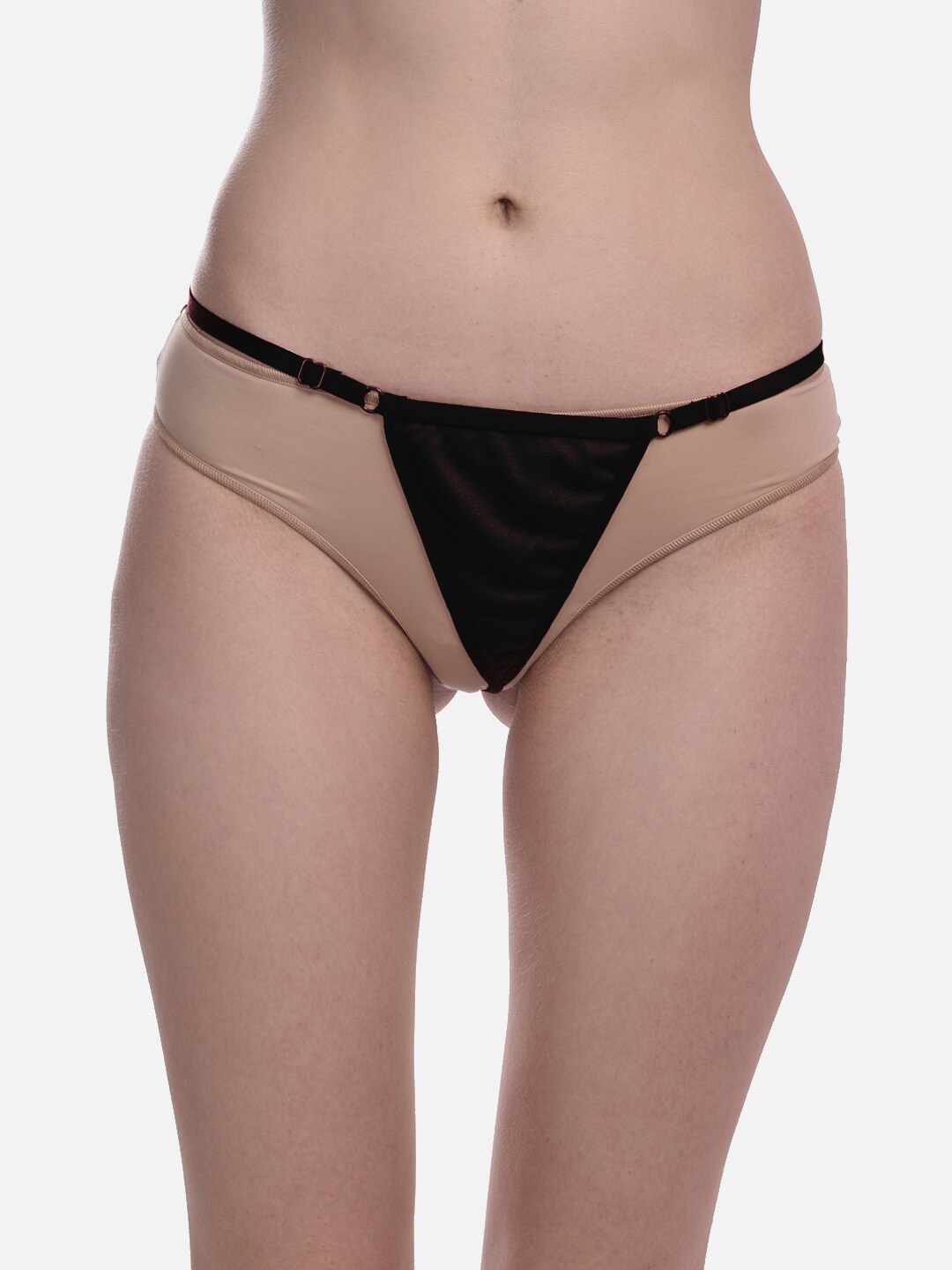 

StyFun Women Anti-Microbial G-String Thong Briefs LS_Thong_Panty_Black_FS