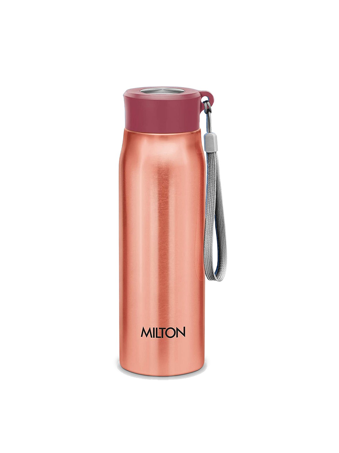 

Milton Handy Rose Gold-Toned 650 Stainless Steel Fridge Water Bottle - 690 ml
