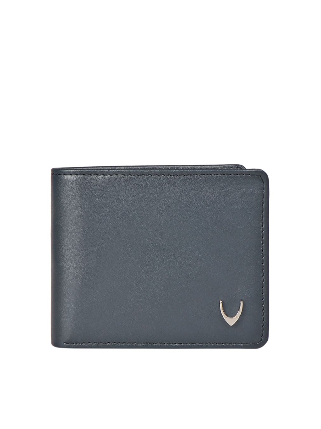 

Hidesign Men Leather Two Fold Wallet, Blue