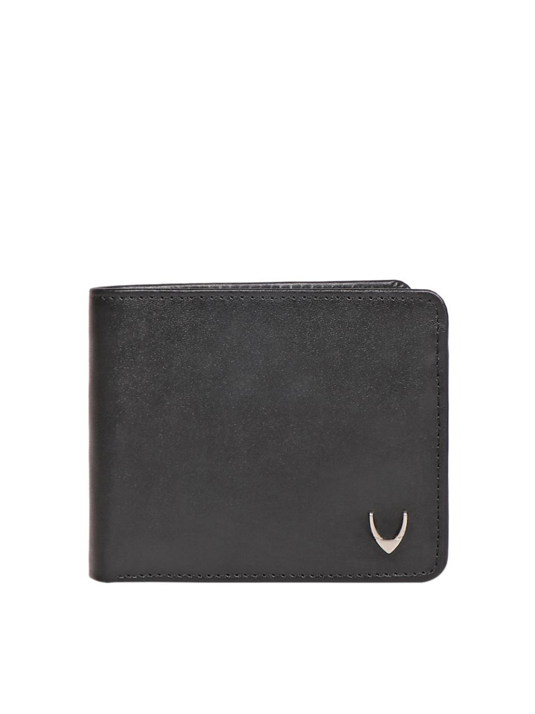 

Hidesign Men Leather Two Fold Wallet, Black